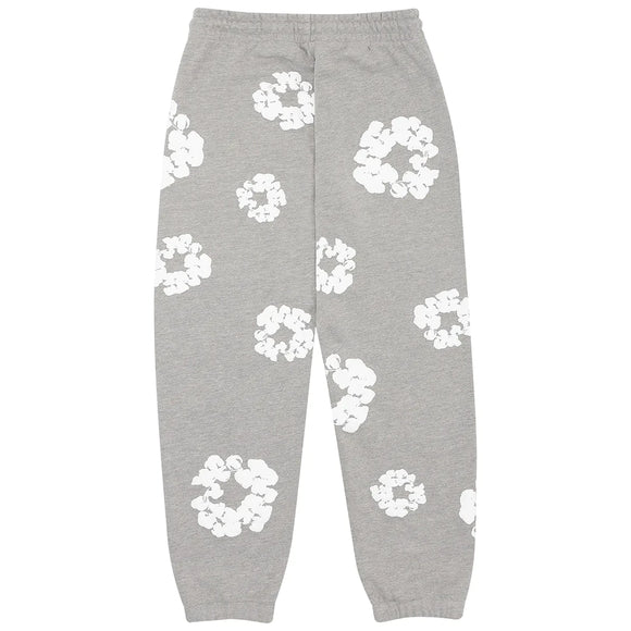 SneakerMood - Denim Tears Cotton Wreath Sweatpants Grey - Back