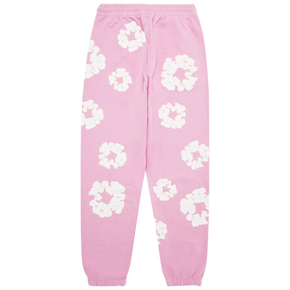 SneakerMood - Denim Tears Cotton Wreath Sweatpants Pink - Back