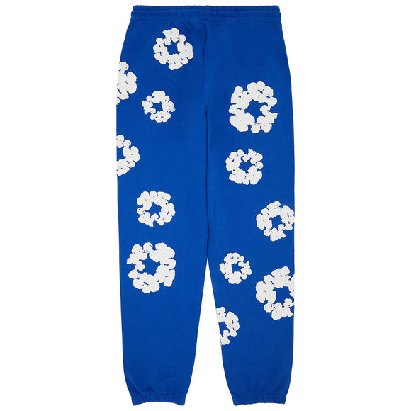 SneakerMood - Denim Tears Cotton Wreath Sweatpants Royal Blue - Back