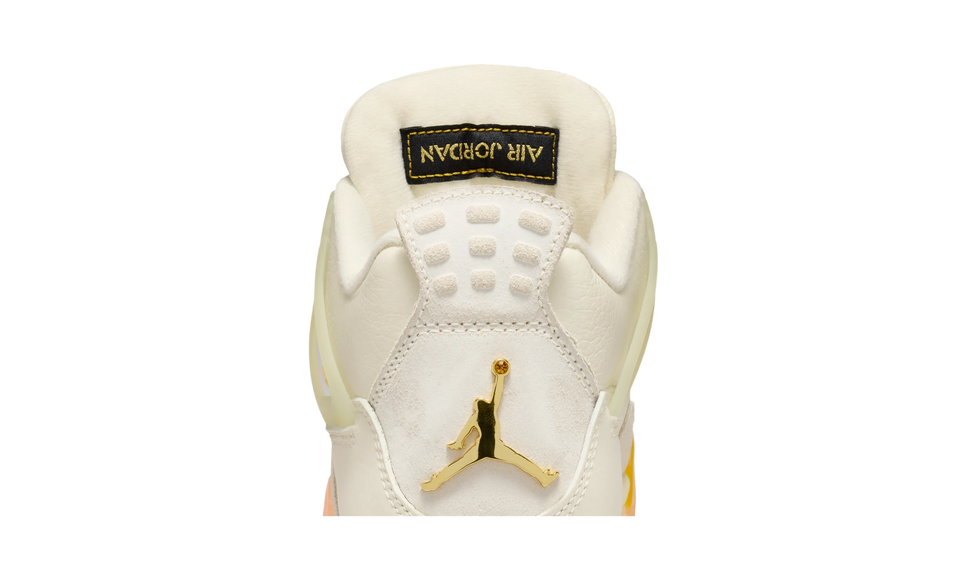 SneakerMood Air Jordan 4 Retro Birds of Paradise Heel Detail