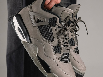 SneakerMood Air Jordan 4 Retro Cave Stone Lifestyle