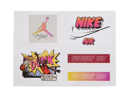 SneakerMood Air Jordan 4 Retro Comic Stickers