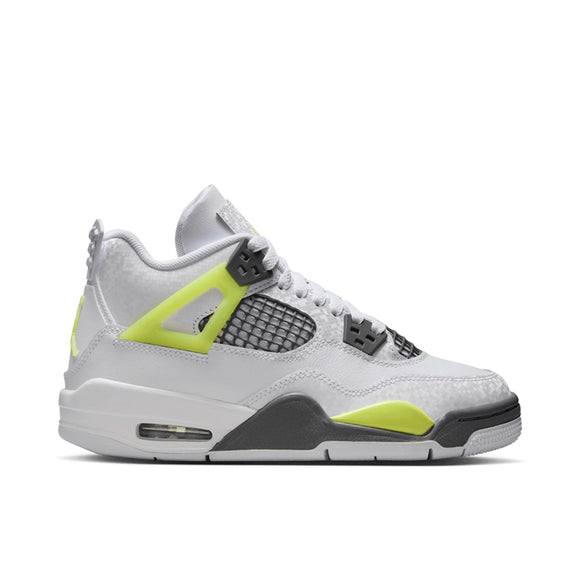 SneakerMood Air Jordan 4 Retro Light Lemon Twist (GS) Inner Side