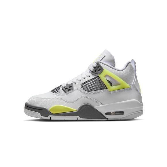 SneakerMood Air Jordan 4 Retro Light Lemon Twist (GS) Side