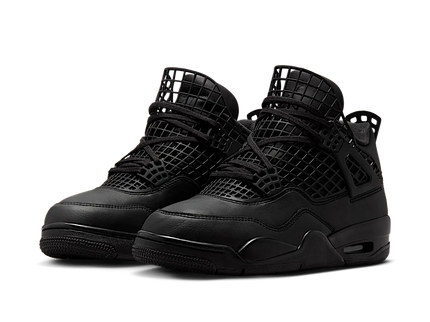 SneakerMood Air Jordan 4 Retro Net Black Front