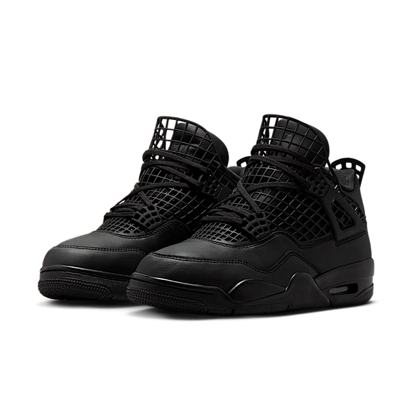 SneakerMood Air Jordan 4 Retro Net Black Front