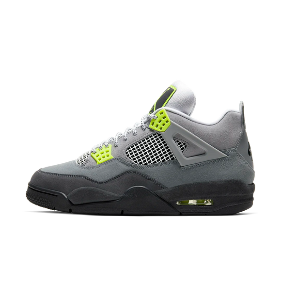 SneakerMood Air Jordan 4 Retro SE 95 Neon Side
