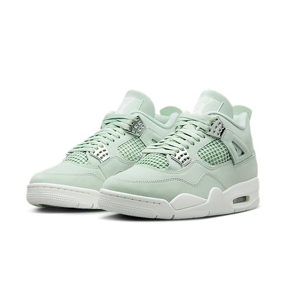 SneakerMood Air Jordan 4 Retro Seafoam Sail Front