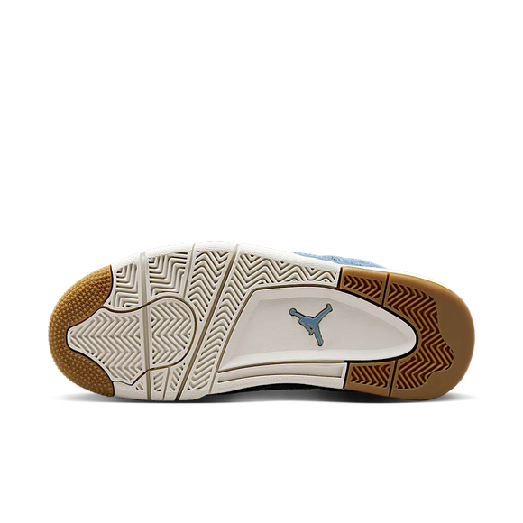 SneakerMood Air Jordan 4 Retro TEX Denim Worn Blue Sole