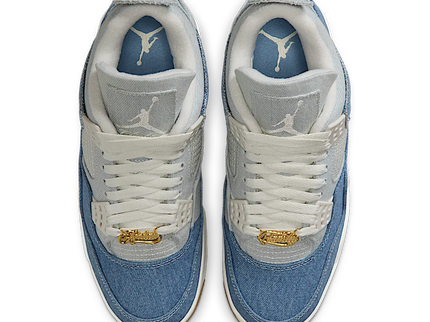 SneakerMood Air Jordan 4 Retro TEX Denim Worn Blue Top