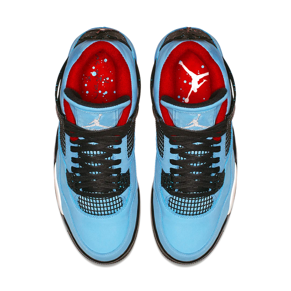 SneakerMood Air Jordan 4 Retro Travis Scott Cactus Jack Top
