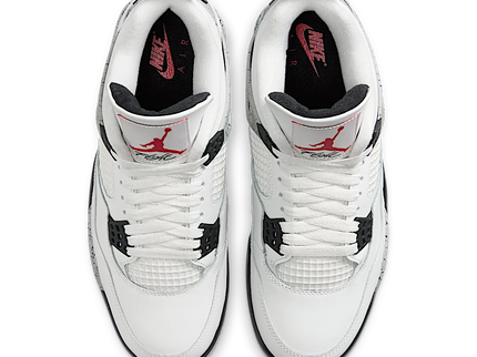SneakerMood Air Jordan 4 Retro White Cement (2025) Top