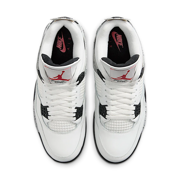 SneakerMood Air Jordan 4 Retro White Cement (2025) Top