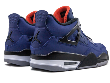 SneakerMood Air Jordan 4 Retro Winterized Loyal Blue (GS) Back