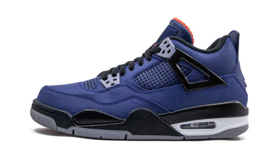 SneakerMood Air Jordan 4 Retro Winterized Loyal Blue (GS) Side