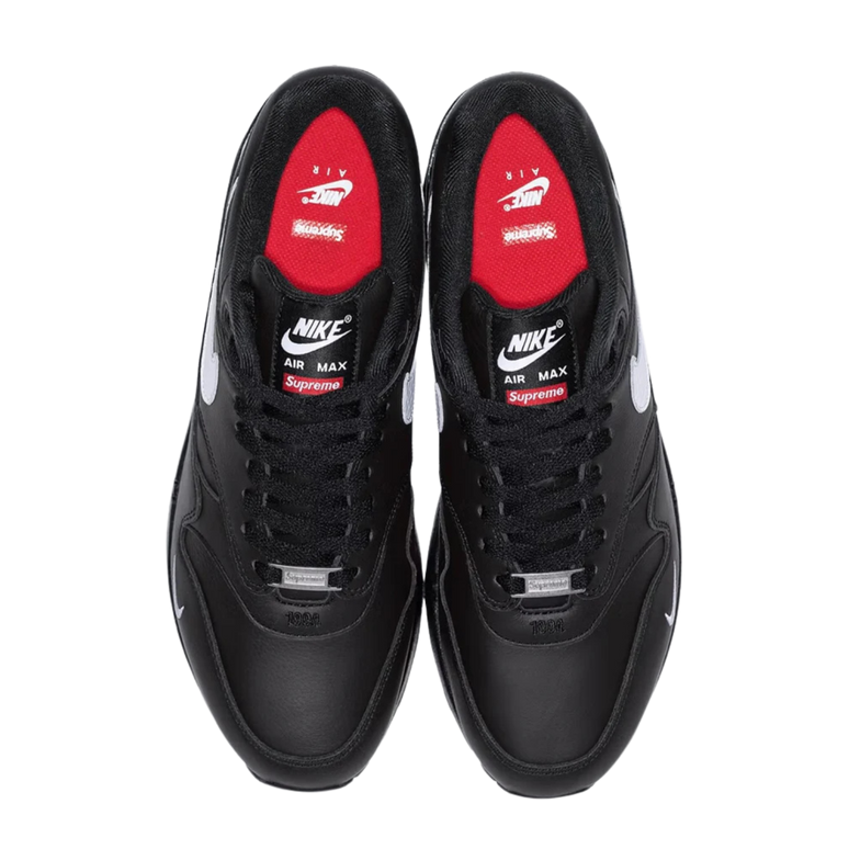 Supreme X Nike Air Max 1 87 'Schwarz &amp; Weiß'