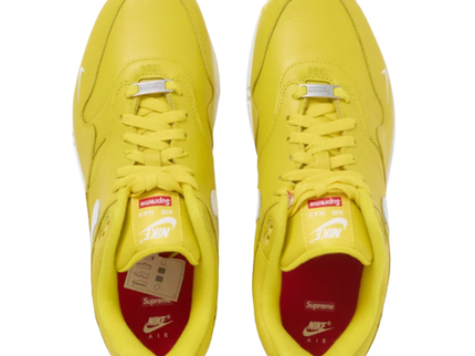 Supreme X Nike Air Max 1 87 'Speed Yellow'