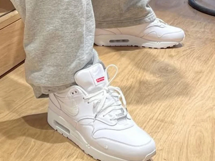 Supreme X Nike Air Max 1 87 'White'