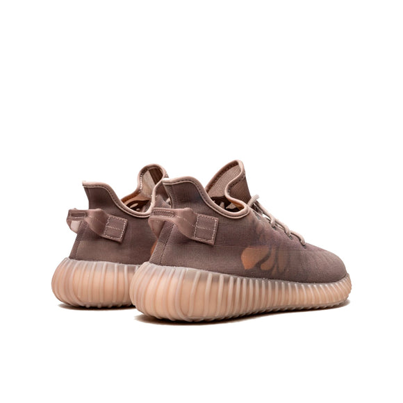 Yeezy Boost 350 V2 Mono Mist GW2871 SneakerMood Pair, rear three-quarter view