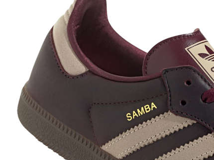 adidas Samba OG W Maroon Crystal Sand