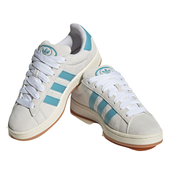 adidas Campus 00s Crystal White Pre loved Blue IF2989 SneakerMood Pair front three-quarter view