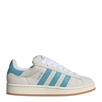 adidas Campus 00s Crystal White Pre loved Blue IF2989 SneakerMood Side view toe pointing right