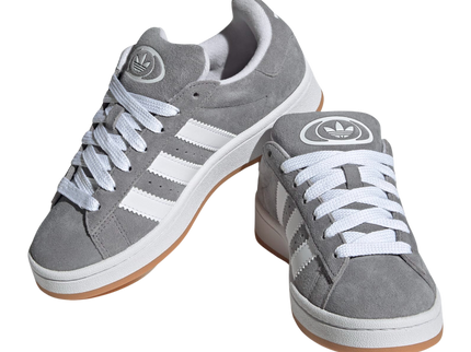 adidas Campus 00s Grey Gum HQ6507 SneakerMood Pair front three-quarter view
