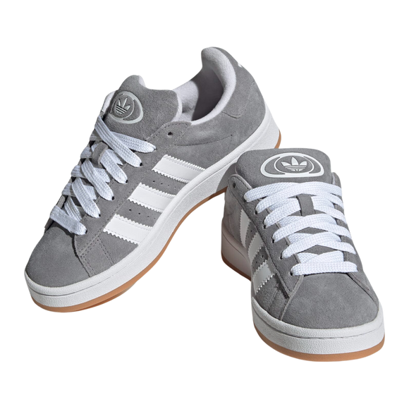 adidas Campus 00s Grey Gum HQ6507 SneakerMood Pair front three-quarter view