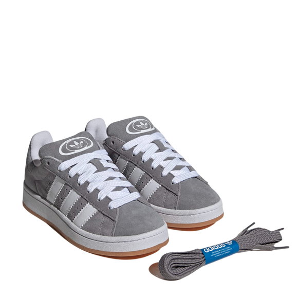 adidas Campus 00s Grey Gum HQ6507 SneakerMood Pair front three-quarter view