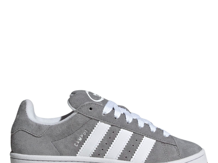 adidas Campus 00s Grey Gum HQ6507 SneakerMood Side view toe pointing right