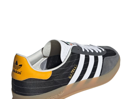adidas Gazelle Indoor "Olympic Pack Black" IF9642 SneakerMood Rear three-quarter view