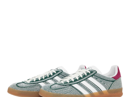 adidas Gazelle Indoor x Sean Wotherspoon Hemp Green IG1456 SneakerMood Pair front three-quarter view