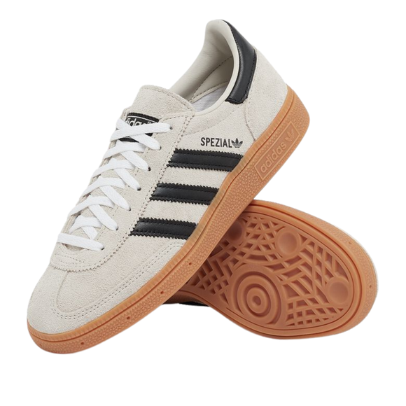 adidas Handball Spezial WMNS 'Aluminium' IF6562 SneakerMood Pair side and outsole view