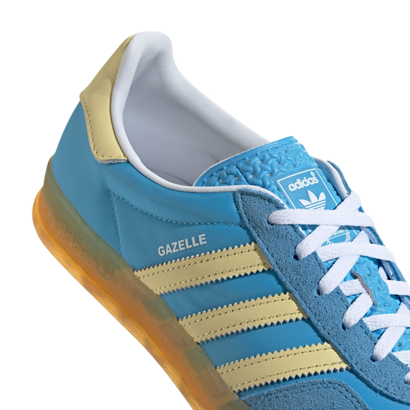 adidas Originals Gazelle Indoor W Semi Blue IE2960 SneakerMood Upper detail