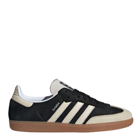 adidas Samba OG "Core Black Wonder White" IE5836 SneakerMood Side view toe pointing right