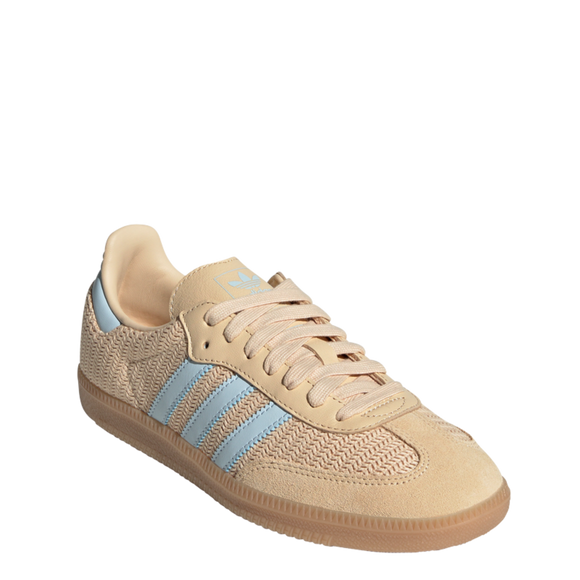 adidas Samba OG WMNS 'Sand Strata' JR8168 SneakerMood Front three-quarter view