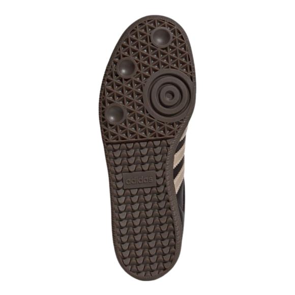 adidas Samba OG W Maroon Crystal Sand IF7004 SneakerMood Outsole view