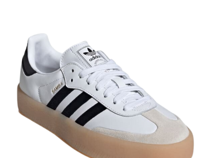 adidas Sambae White Black Gum IG5744 SneakerMood Front three-quarter view