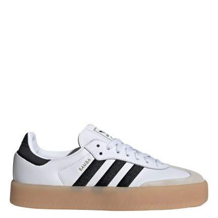adidas Sambae White Black Gum IG5744 SneakerMood Side view toe pointing right