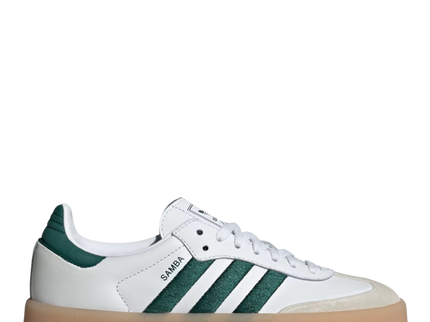 adidas Sambae White Collegiate Green Gum ID0440 SneakerMood Side view toe pointing right