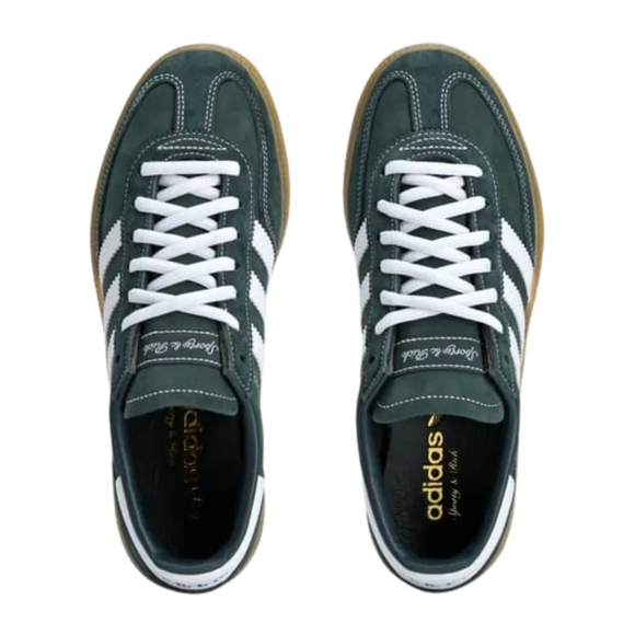 adidas x Sporty & Rich Handball Spezial 'Dark Green' JP7067 SneakerMood Pair top view