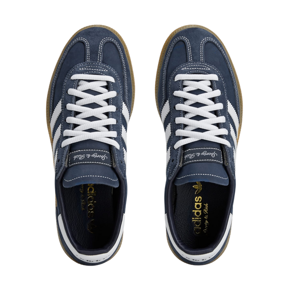 adidas x Sporty & Rich Handball Spezial 'Night Indigo' JP7066 SneakerMood Pair top view