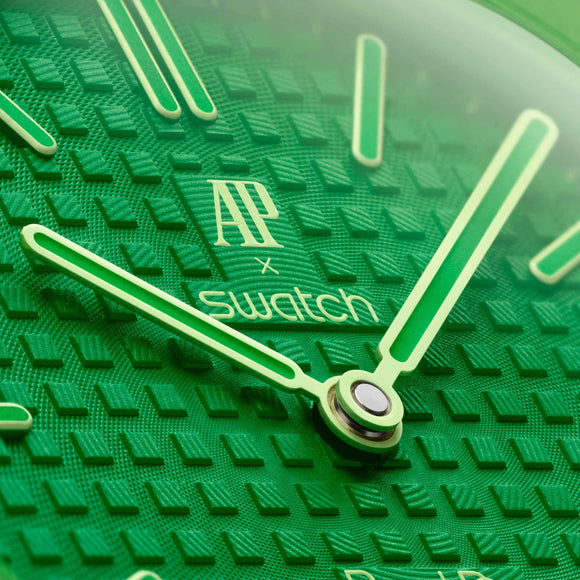 Audemars Piguet X Swatch Royal Pop Green Eight – SSX03G100N – SneakerMood – 03