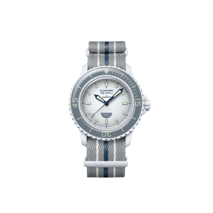 Blancpain x Swatch Scuba Fifty Fathoms Antarctic Ocean – SO35S100 – SneakerMood – 01