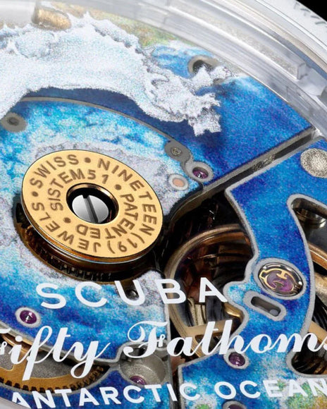 Blancpain x Swatch Scuba Fifty Fathoms Antarctic Ocean – SO35S100 – SneakerMood – 03