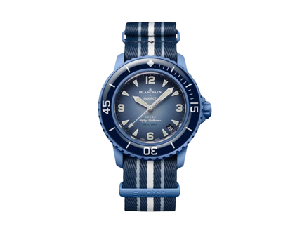 Blancpain x Swatch Scuba Fifty Fathoms Atlantic Ocean – SO35A100 – SneakerMood – 01