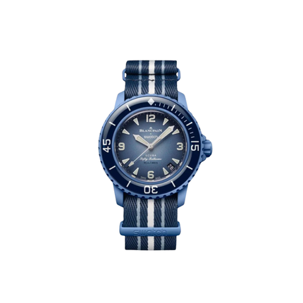 Blancpain x Swatch Scuba Fifty Fathoms Atlantic Ocean – SO35A100 – SneakerMood – 01