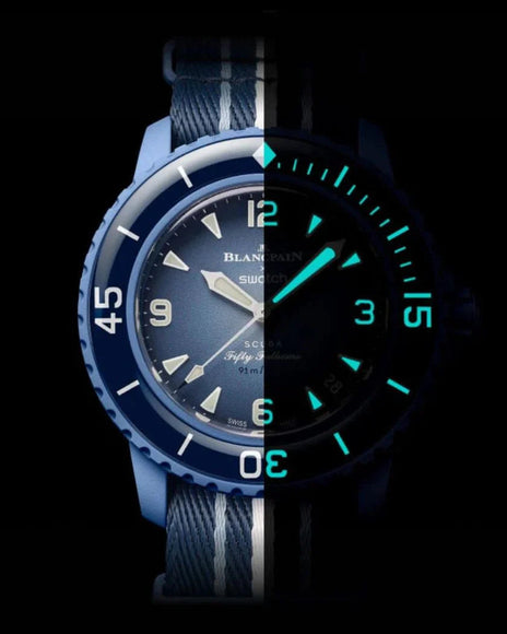 Blancpain x Swatch Scuba Fifty Fathoms Atlantic Ocean – SO35A100 – SneakerMood – 06