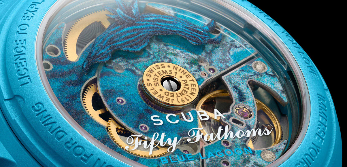 Blancpain x Swatch Scuba Fifty Fathoms Blue Lagoon – SO35L400 – SneakerMood – 04