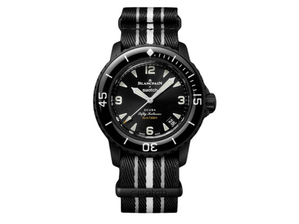 Blancpain x Swatch Scuba Fifty Fathoms Ocean of Storms – SO35B400 – SneakerMood – 01